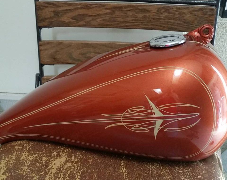 Old school pinstriping – Tonys Pinstriping