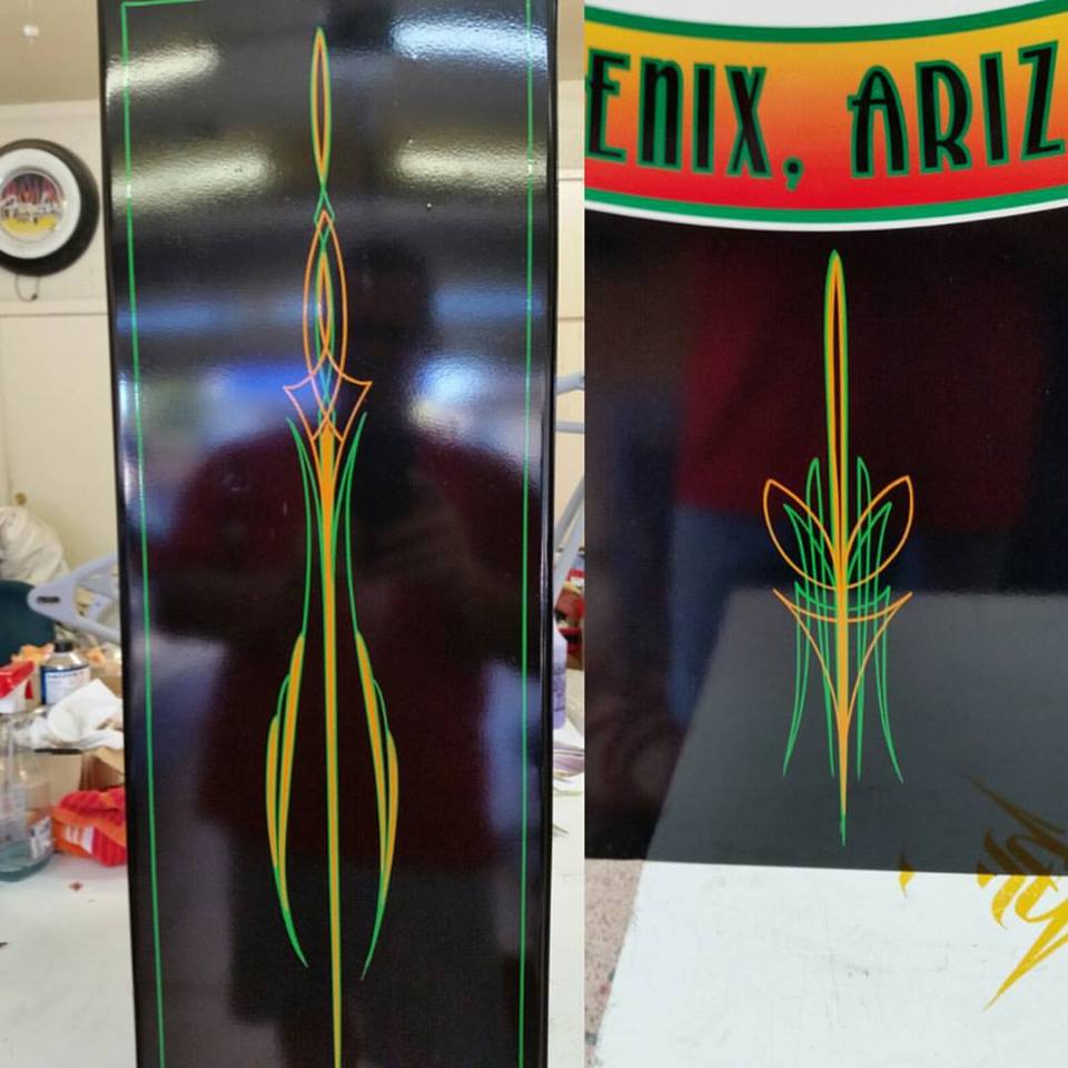 Old School Pinstriping – Tonys Pinstriping