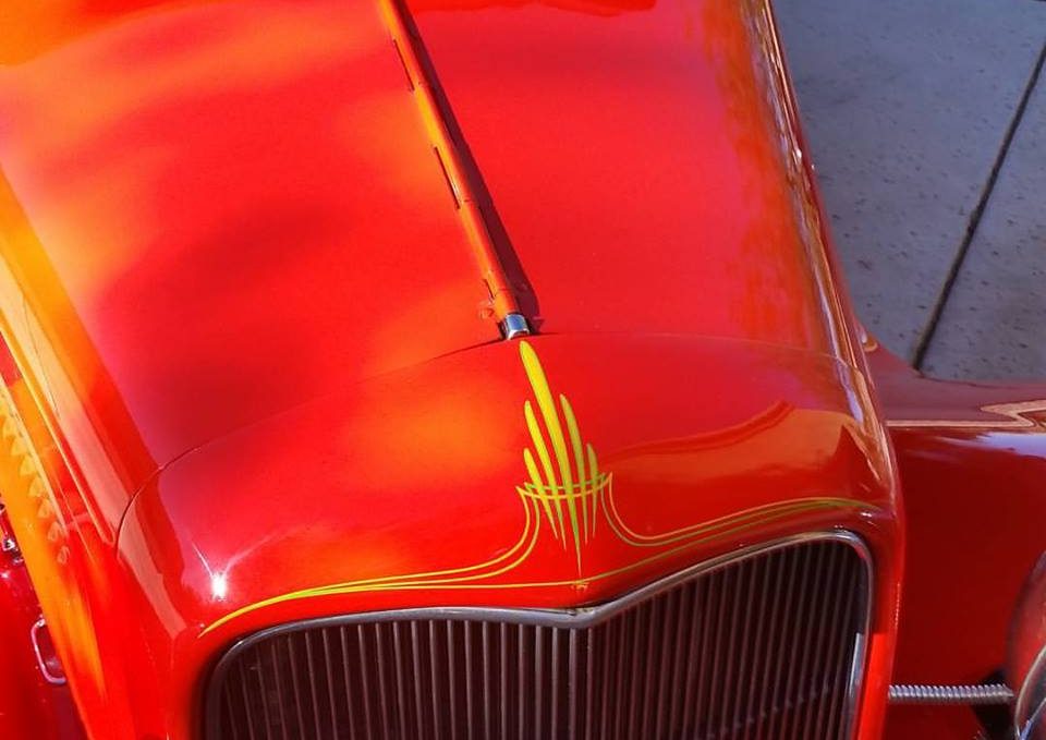 Old school pinstriping – Tonys Pinstriping