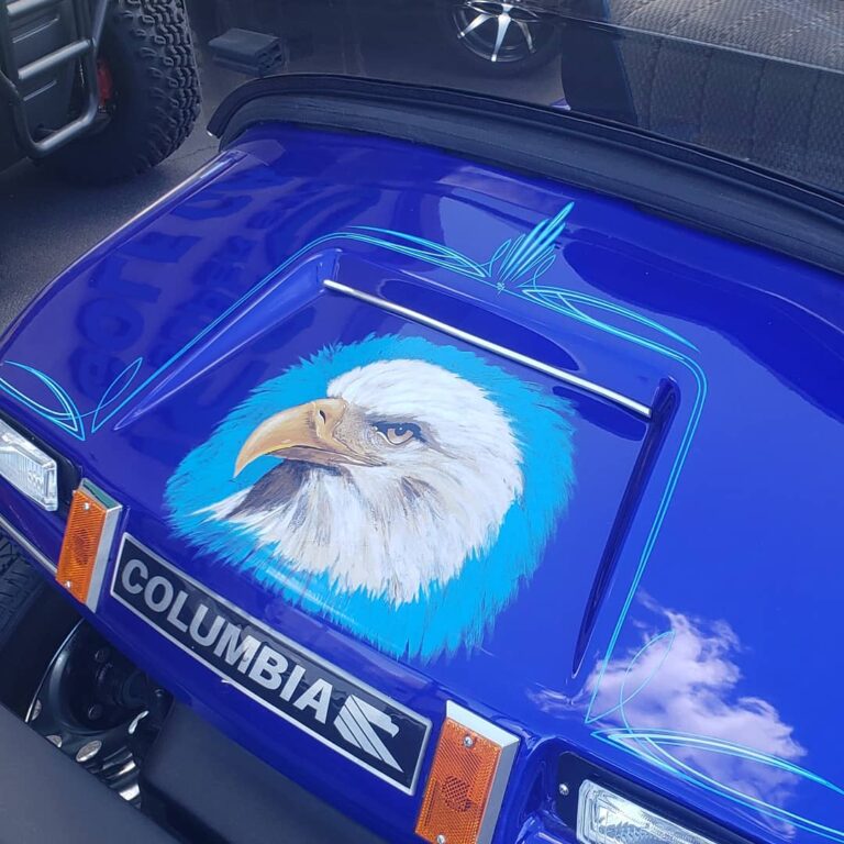 Golf Carts Tonys Pinstriping