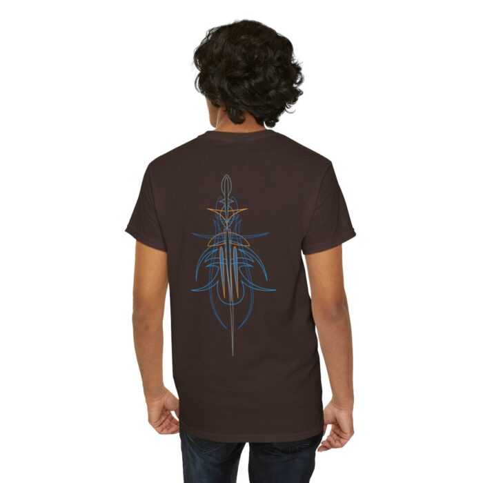 Pinstriping Unisex Heavy Cotton Tee - Image 3