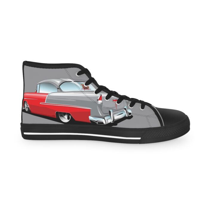 55 chevy Men's High Top Sneakers - Image 7