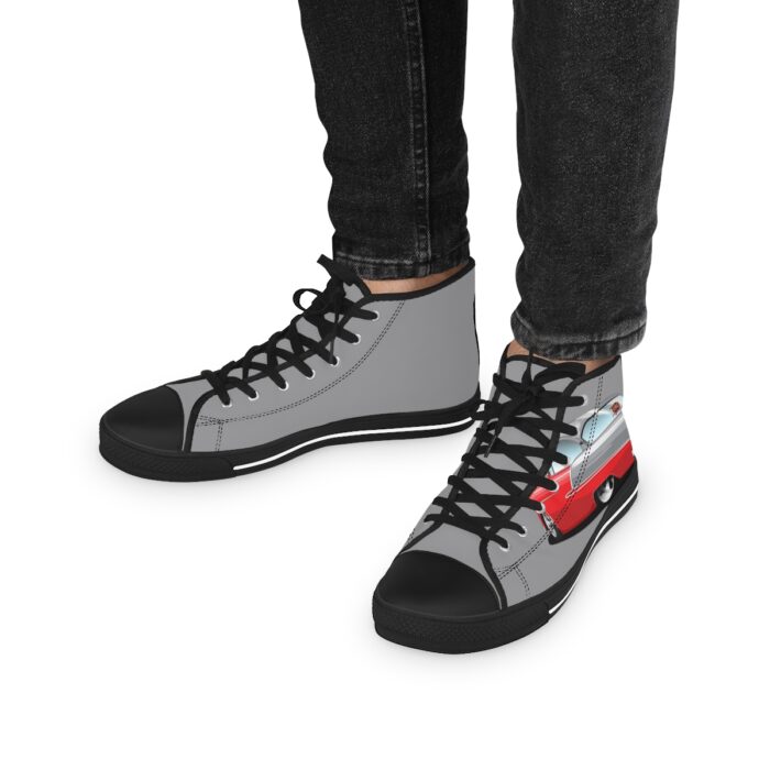 55 chevy Men's High Top Sneakers - Image 8