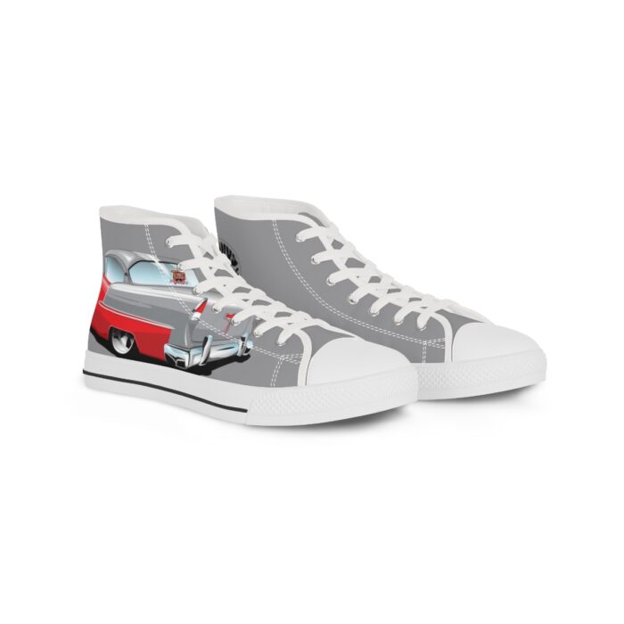 55 chevy Men's High Top Sneakers - Image 9