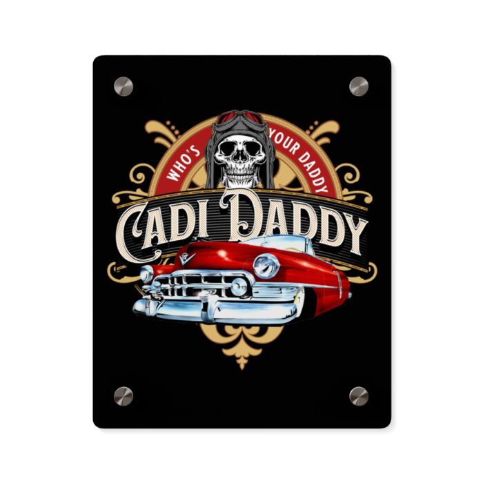 Cadi Daddy  logo Acrylic Wall Art Panels - Image 6