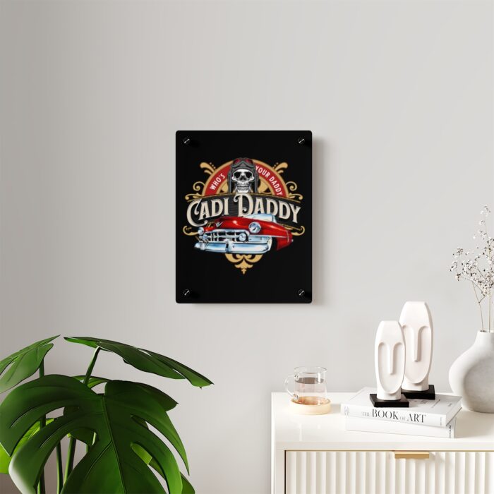 Cadi Daddy  logo Acrylic Wall Art Panels - Image 3