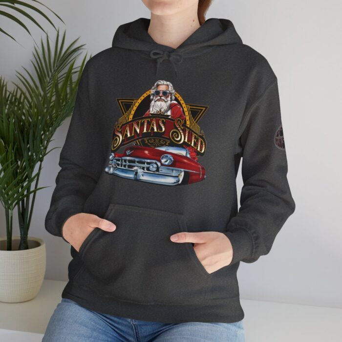 Santas Sled Unisex Heavy Blend™ Hooded Sweatshirt - Image 130