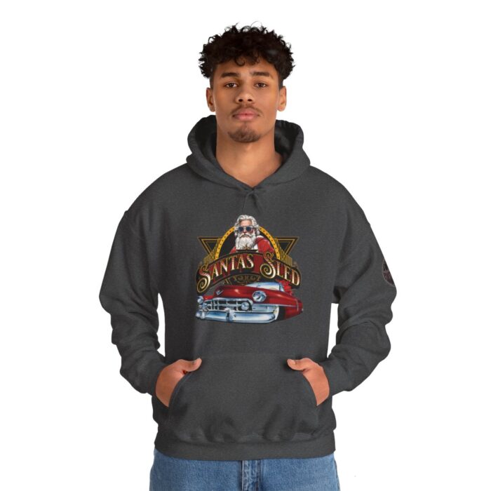 Santas Sled Unisex Heavy Blend™ Hooded Sweatshirt - Image 124