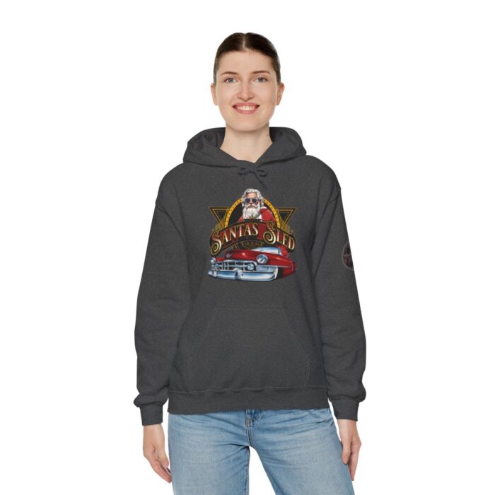 Santas Sled Unisex Heavy Blend™ Hooded Sweatshirt - Image 125