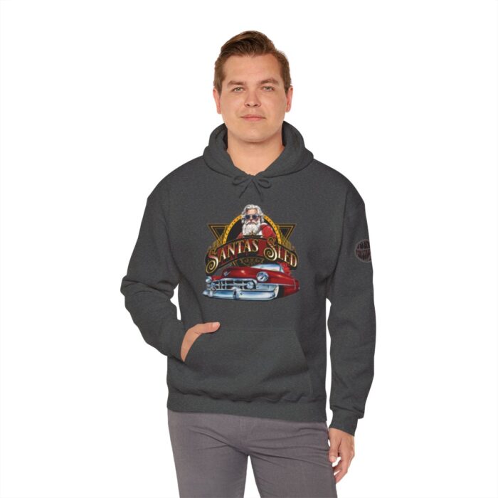 Santas Sled Unisex Heavy Blend™ Hooded Sweatshirt - Image 126