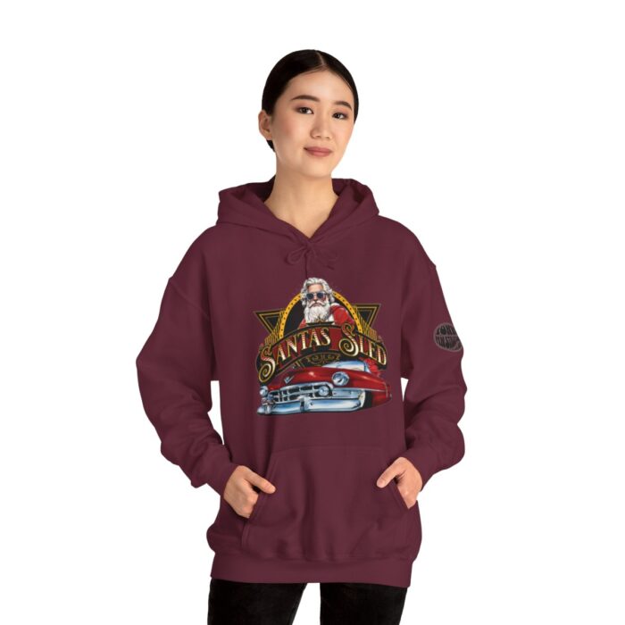 Santas Sled Unisex Heavy Blend™ Hooded Sweatshirt - Image 84