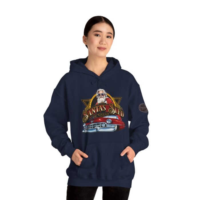 Santas Sled Unisex Heavy Blend™ Hooded Sweatshirt - Image 136