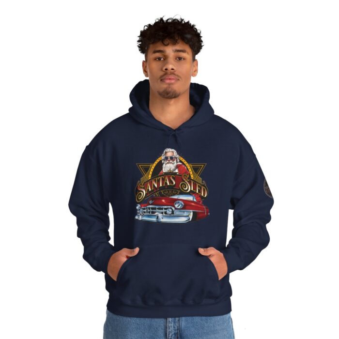 Santas Sled Unisex Heavy Blend™ Hooded Sweatshirt - Image 137