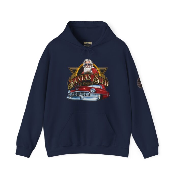 Santas Sled Unisex Heavy Blend™ Hooded Sweatshirt - Image 131