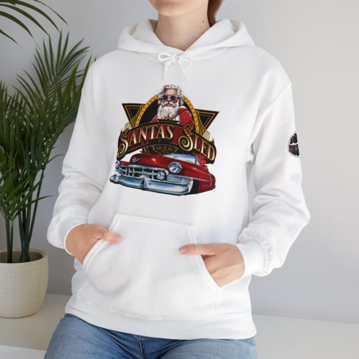 Santas Sled Unisex Heavy Blend™ Hooded Sweatshirt - Image 26