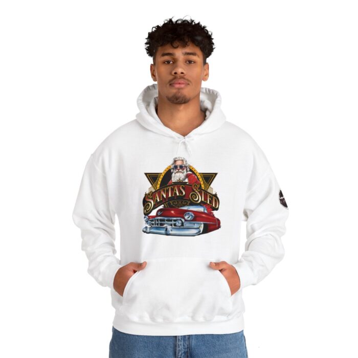 Santas Sled Unisex Heavy Blend™ Hooded Sweatshirt - Image 20