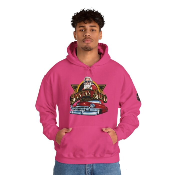 Santas Sled Unisex Heavy Blend™ Hooded Sweatshirt - Image 150