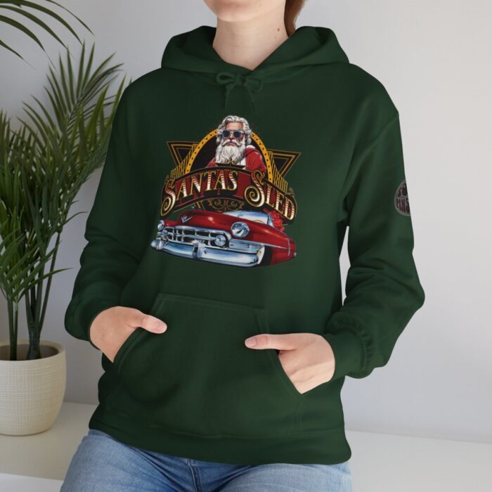 Santas Sled Unisex Heavy Blend™ Hooded Sweatshirt - Image 117