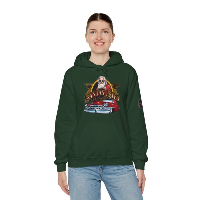 Santas Sled Unisex Heavy Blend™ Hooded Sweatshirt - Image 112