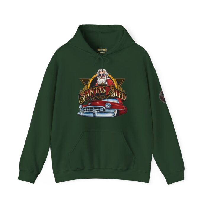 Santas Sled Unisex Heavy Blend™ Hooded Sweatshirt - Image 105