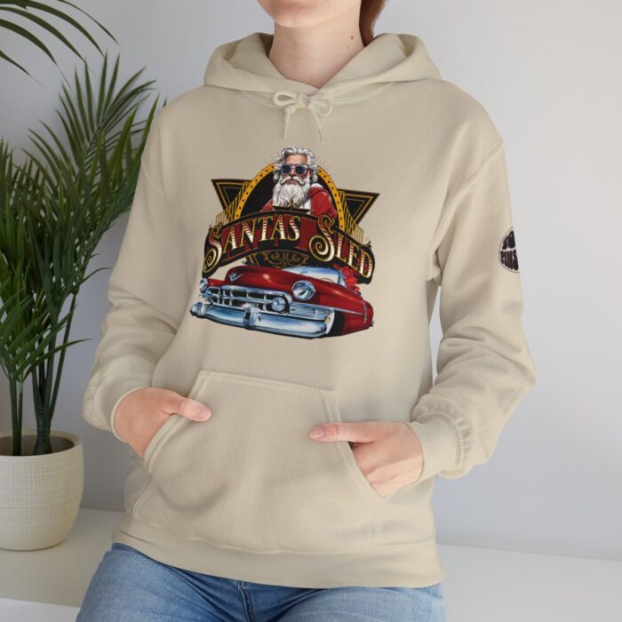 Santas Sled Unisex Heavy Blend™ Hooded Sweatshirt - Image 65