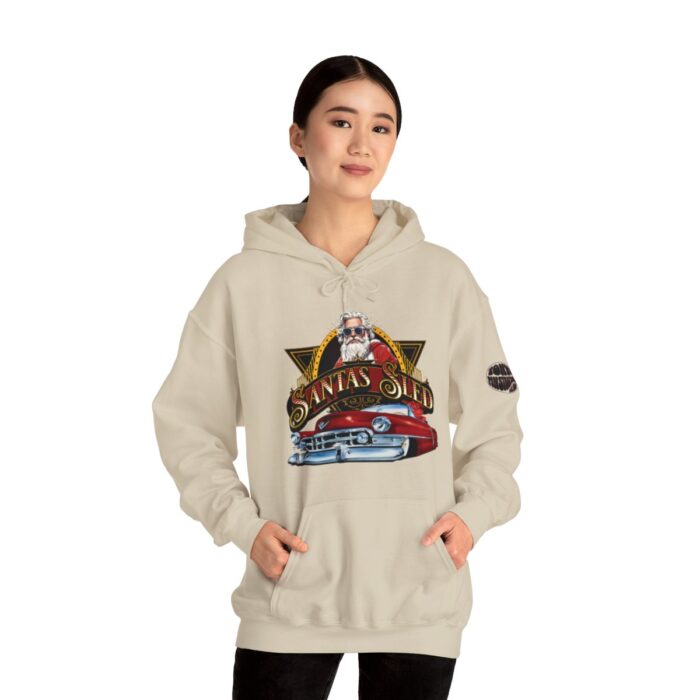 Santas Sled Unisex Heavy Blend™ Hooded Sweatshirt - Image 58