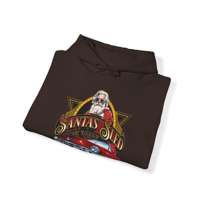 Santas Sled Unisex Heavy Blend™ Hooded Sweatshirt - Image 95