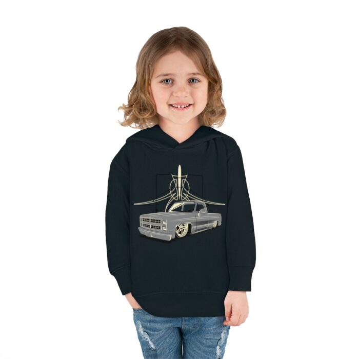 Square body Toddler Pullover Fleece Hoodie - Image 36