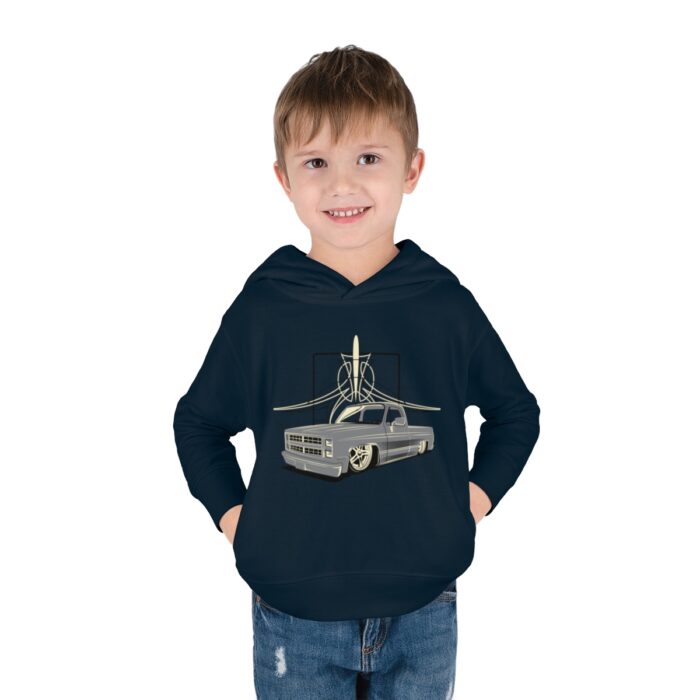 Square body Toddler Pullover Fleece Hoodie - Image 39