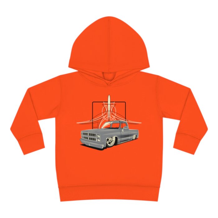 Square body Toddler Pullover Fleece Hoodie - Image 9