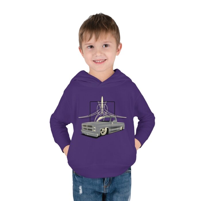 Square body Toddler Pullover Fleece Hoodie - Image 43