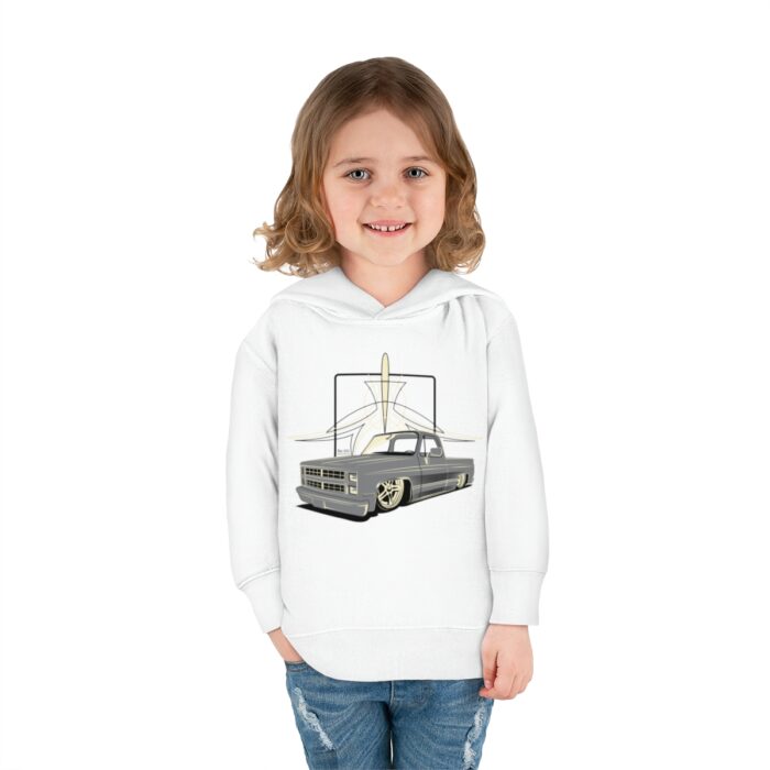 Square body Toddler Pullover Fleece Hoodie - Image 8