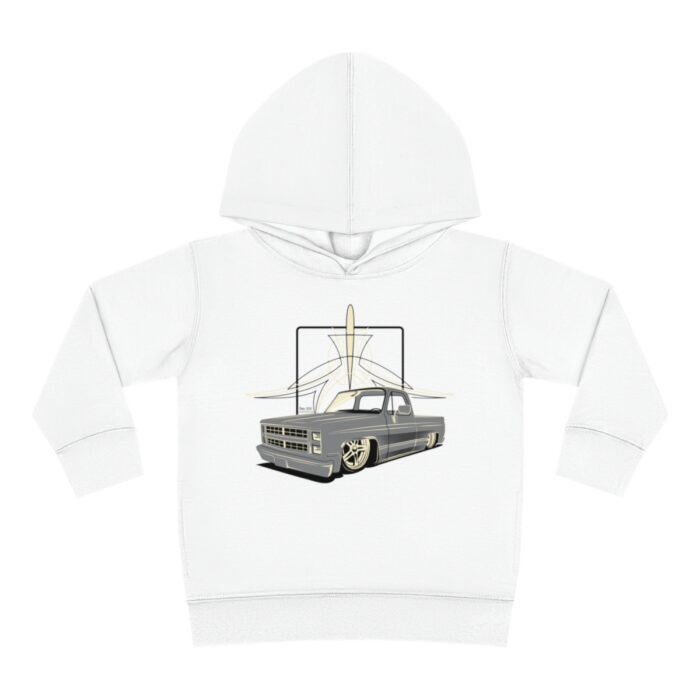 Square body Toddler Pullover Fleece Hoodie - Image 5