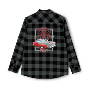 55 Chevy With Pinstriping Unisex Flannel Shirt