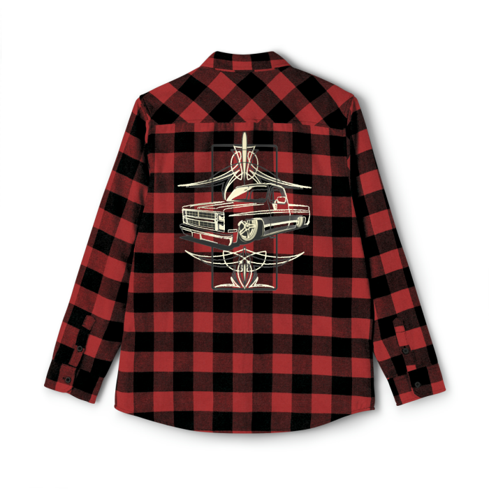 Squarebody with pinstriping  pinstriping Unisex Flannel Shirt