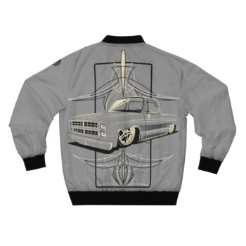 SquareBody with pinstriping Men’s Bomber Jacket (AOP)