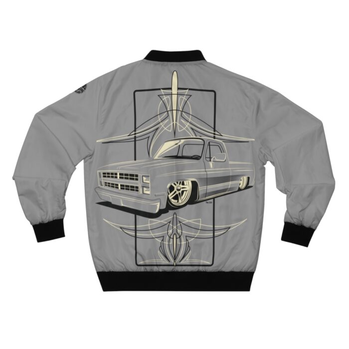 SquareBody with pinstriping Men's Bomber Jacket (AOP)