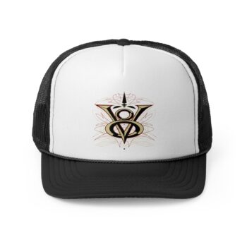 V8 logo with pinstriping -Trucker Caps