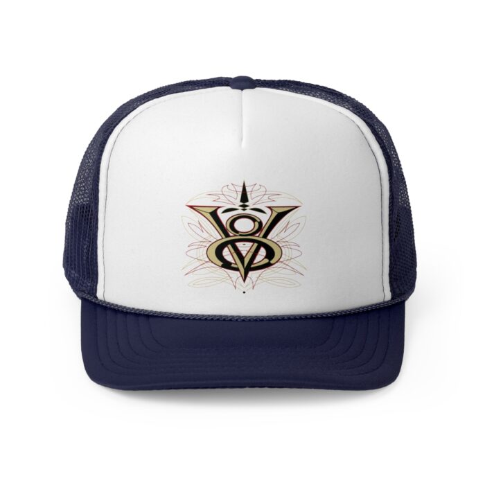 V8 logo with pinstriping -Trucker Caps - Image 3