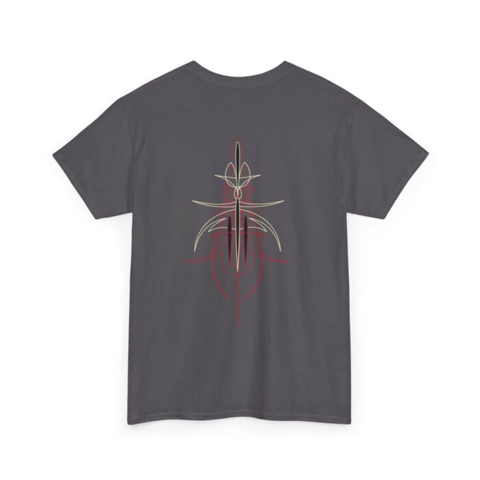 Red Black Pinstriping Tee - Image 7