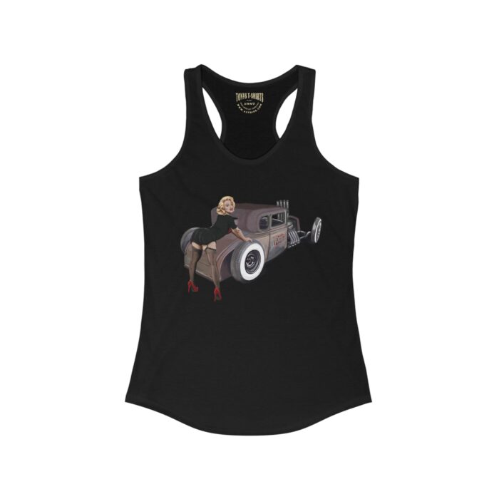 Tank Top - Rat Rod Pinup Hot Rod Design - Image 5