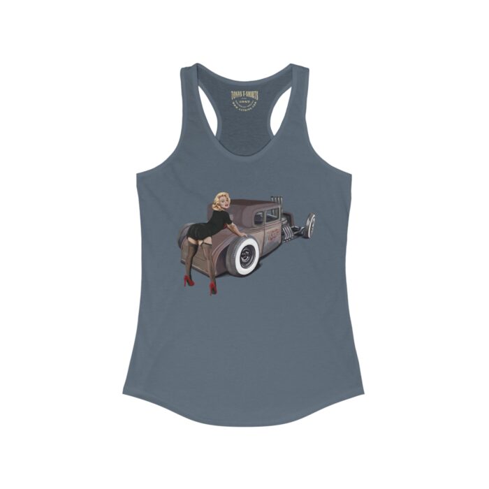 Tank Top - Rat Rod Pinup Hot Rod Design - Image 9