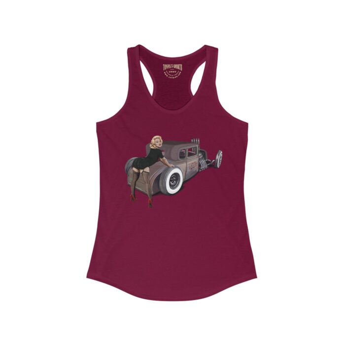 Tank Top - Rat Rod Pinup Hot Rod Design - Image 13