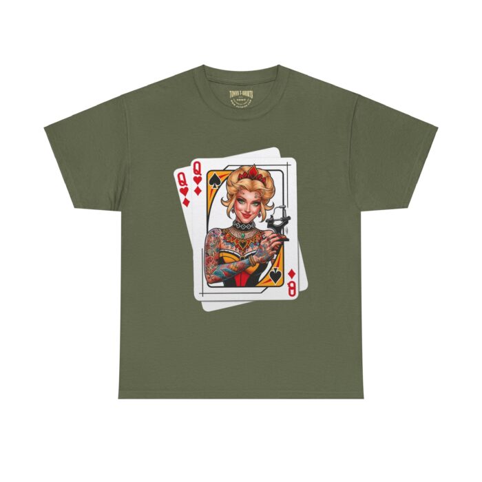 Pinup Queen of Diamonds Tee - Image 10