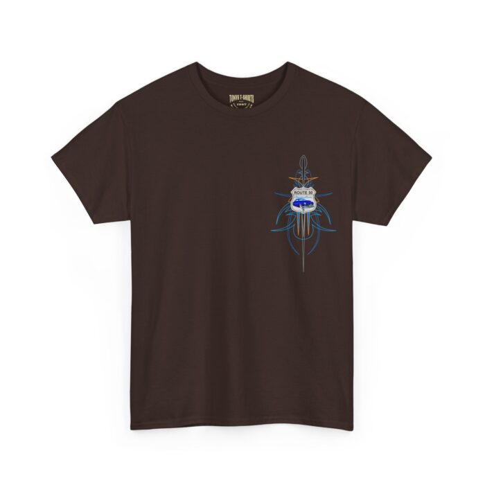 Route 50 Merc -Unisex Heavy Cotton Tee men's womans gift. - Image 15