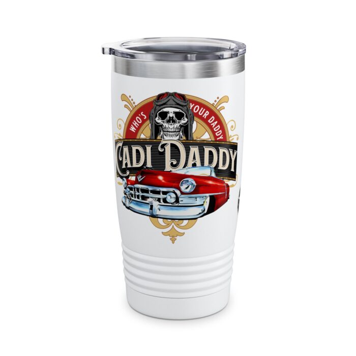 Cadi Daddy - Ringneck Tumbler, 20oz - Image 2