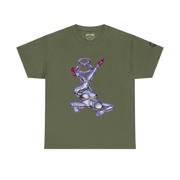 chrome V8 Logo Pinup Tee - Image 17