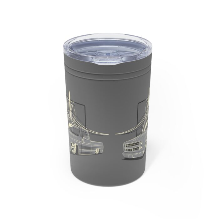 SquareBody with pinstriping -Vacuum Insulated Tumbler, 11oz - Image 6