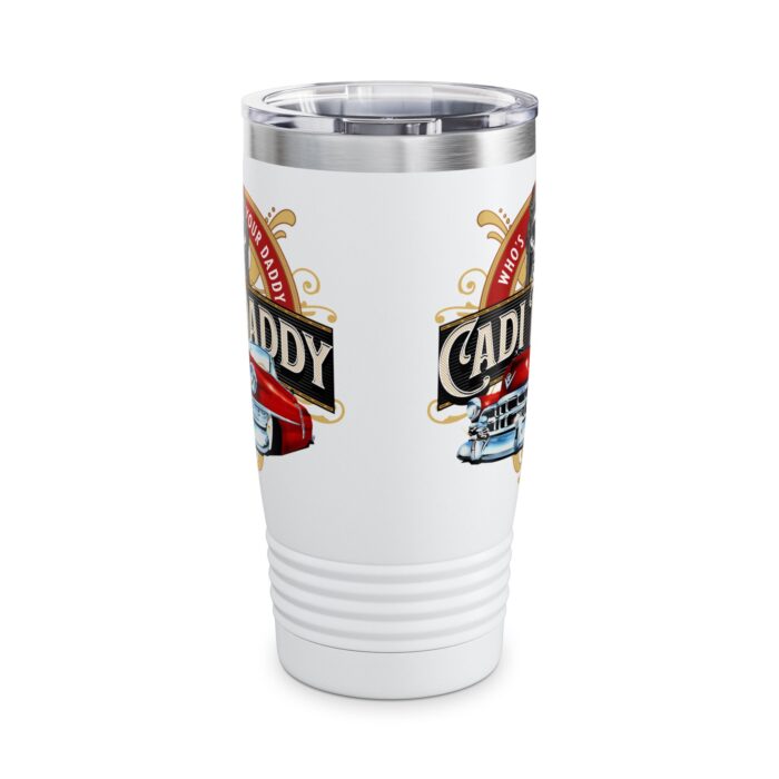 Cadi Daddy - Ringneck Tumbler, 20oz - Image 3