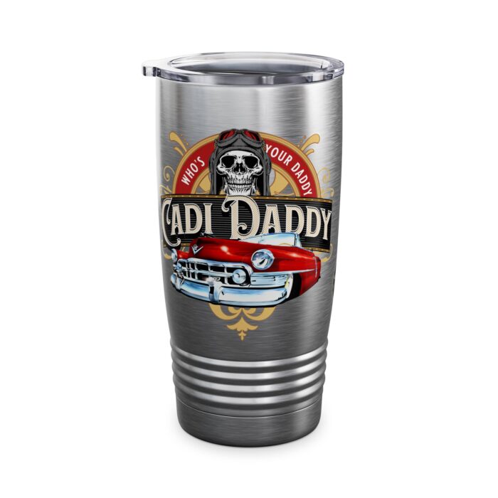 Cadi Daddy - Ringneck Tumbler, 20oz - Image 6